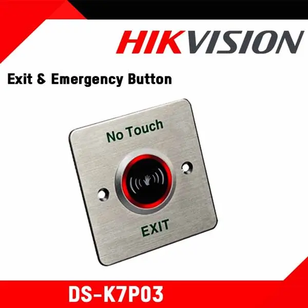 Bouton de sortie et d’urgence (Hikvision DS-K7P03) – Image 3