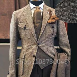 Long blazer homme vintage