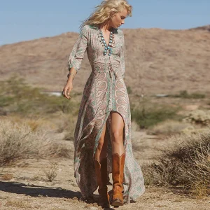 Robe hippie vintage