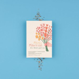 Sachet de graines | Merci Maitresse