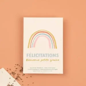 Sachet de graines | Félicitations / Bienvenue petite graine