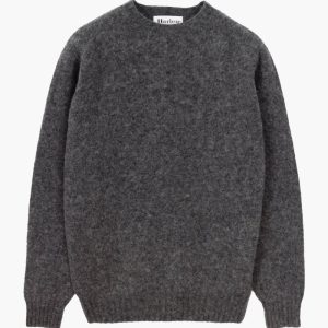 Pull Shaggy Dog en laine - Gris Foncé
