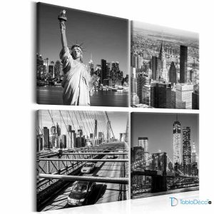 Petits Tableaux New York Noir et Blanc
